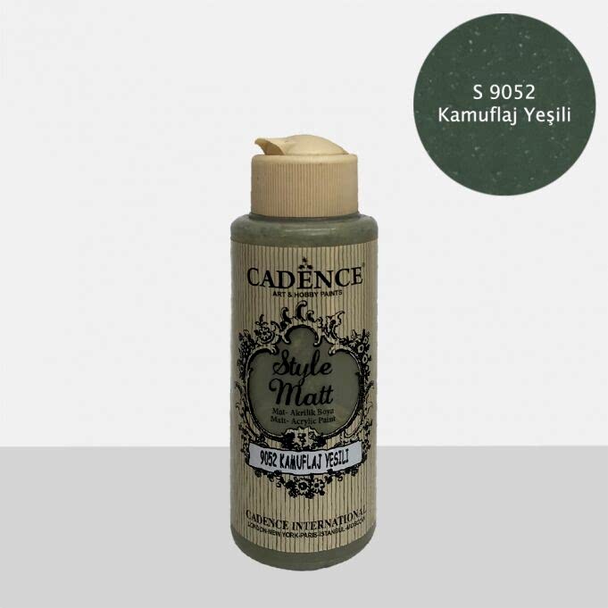 S9052 Kamuflaj Yeşili Mat Akrilik Boya