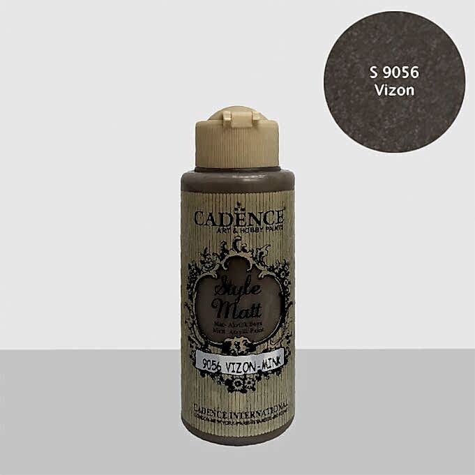 STYLE MAT AKRİLİK BOYA S-9056 VİZON 120ML