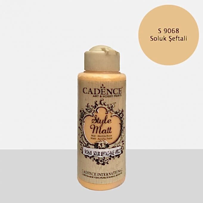 STYLE MAT AKRİLİK BOYA S-9068 SOLUK KAYISI 120ML