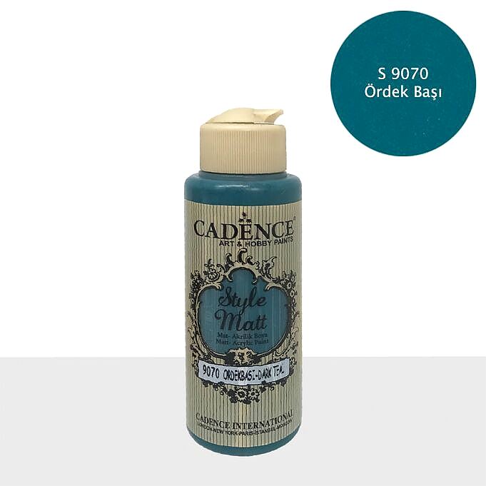 STYLE MAT AKRİLİK BOYA S-9070 ÖRDEKBAŞI 120ML