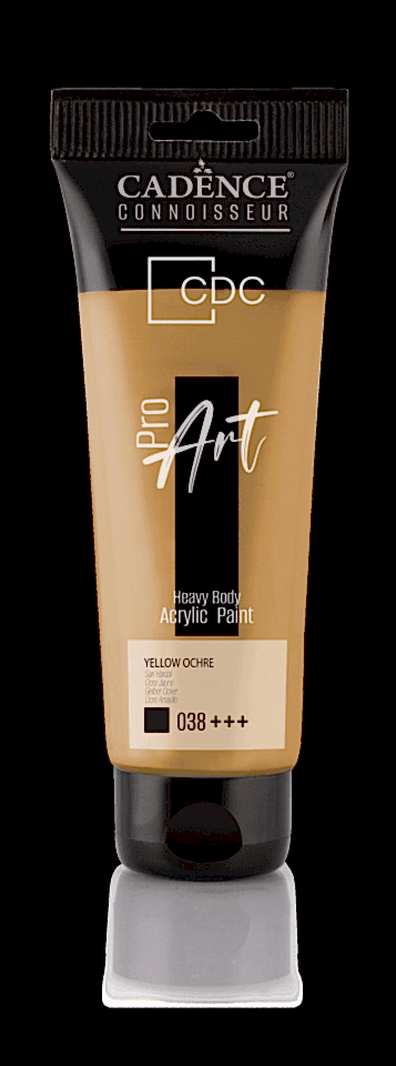 PROART HEAVY BODY AKRİLİK BOYA PR-038 SARI HARDAL 120ML