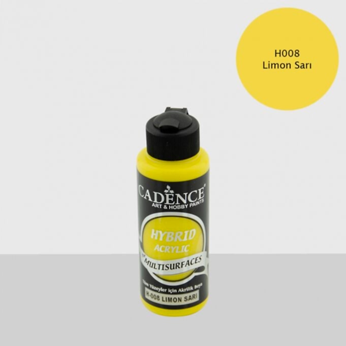 HYBRID AKR. MULTISURFACES H-008 LİMON SARI 120ML