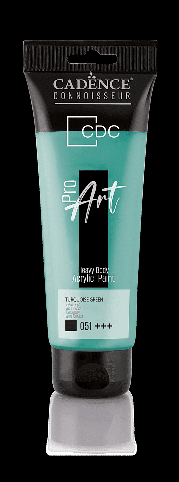 PROART HEAVY BODY AKRİLİK BOYA PR-051 TURKUAZ YEŞİL 120ML