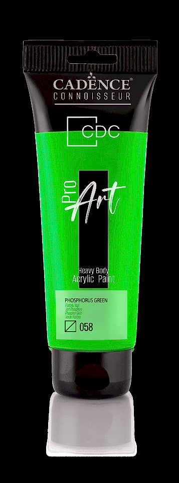 PROART HEAVY BODY AKRİLİK BOYA PR-058 FOSFORLU YEŞİL 120ML