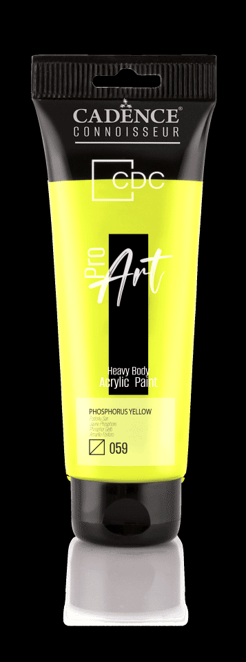 PROART HEAVY BODY AKRİLİK BOYA PR-059 FOSFORLU SARI 120ML