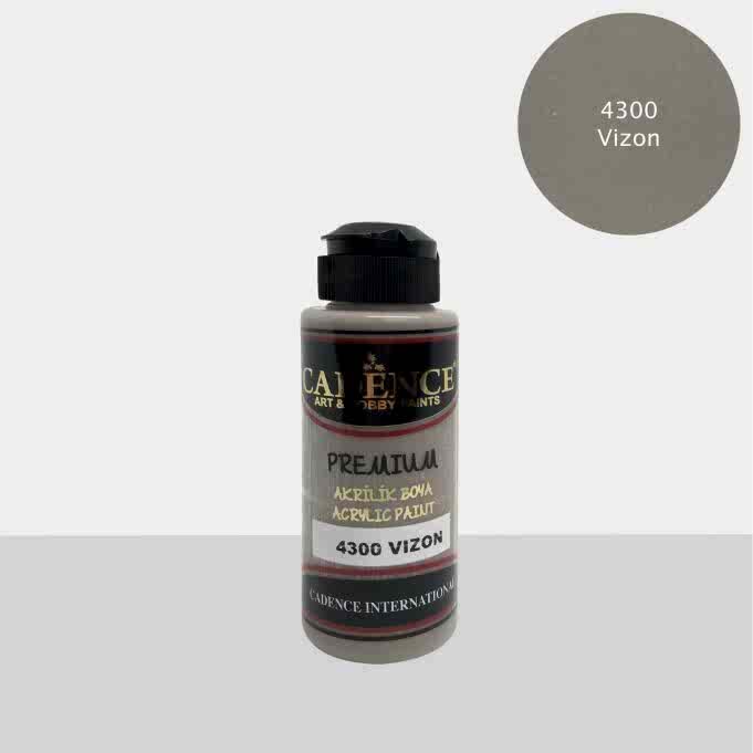 PREMIUM AKRİLİK BOYA 4300 VİZON 120ML